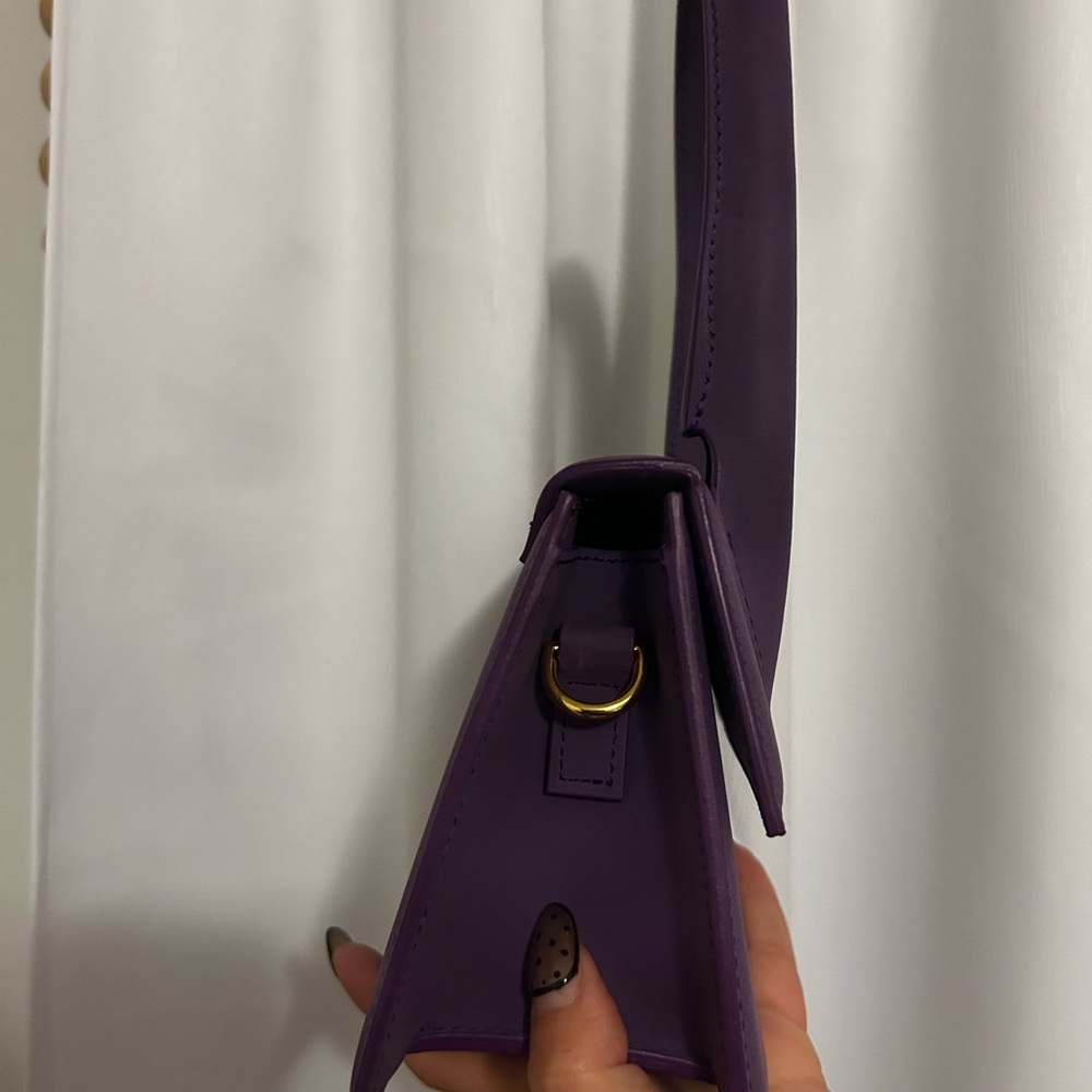 Jacquemus Le Chiquito Moyen Purple Mini Bag - Picture 3 of 5